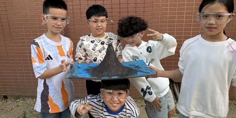 Grade 3 Science Erupts with Excitement!