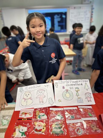 Miffy excited to sell some stuff and make money for charity.